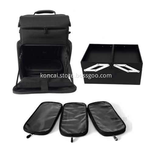 Canvas Travel Toiletry Organizer Cosmetic Bag